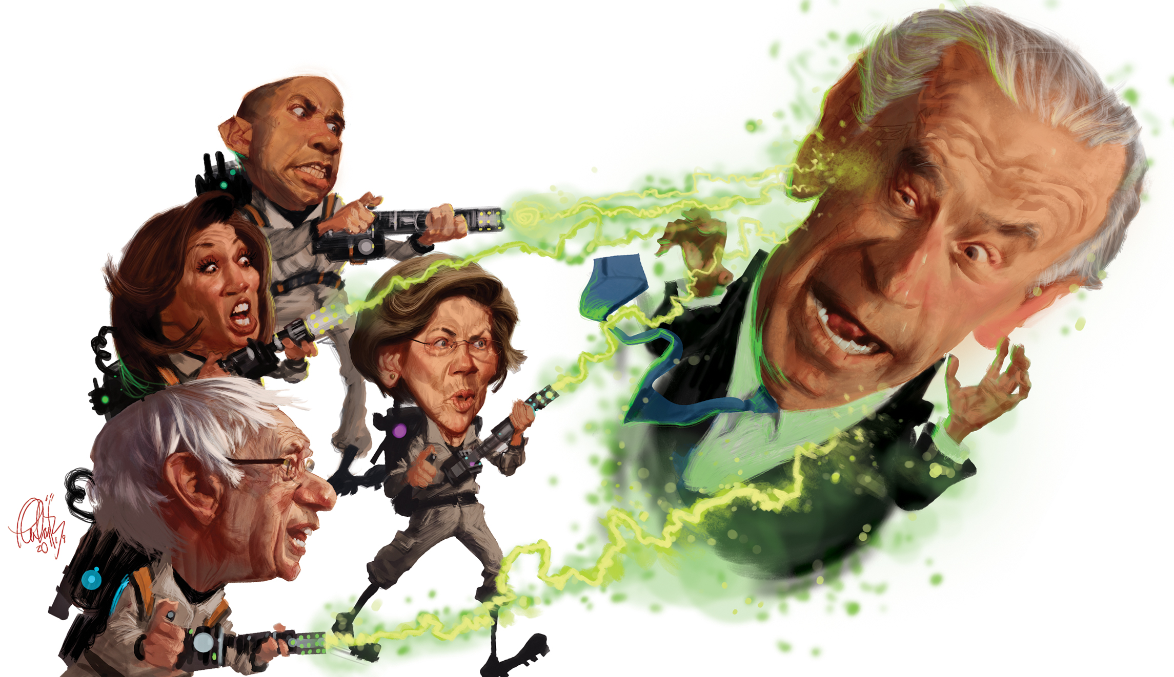 Democratic Ghostbusters come for Joe Biden