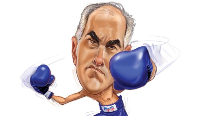 'Keep punching till your arms fall off'