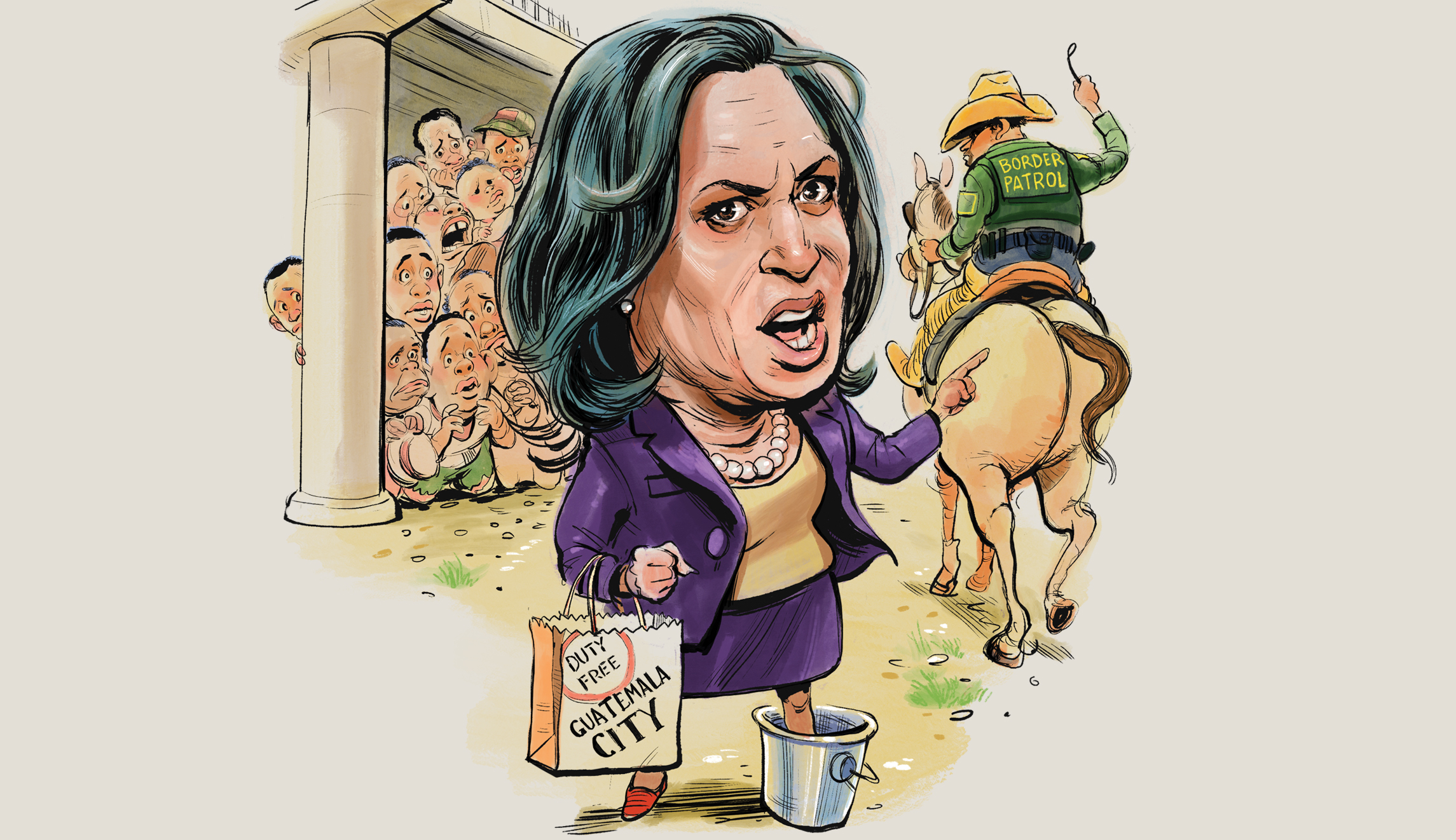 Kamala Harris, disaster