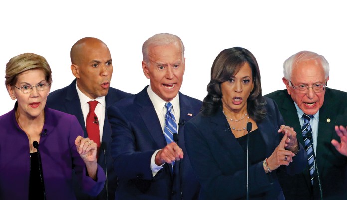 Democratic presidential candidates are turning into gloom merchants