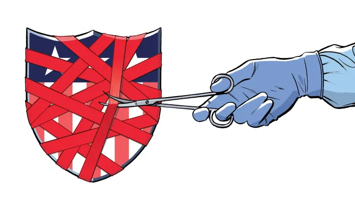 Fighting with one hand tied behind our backs