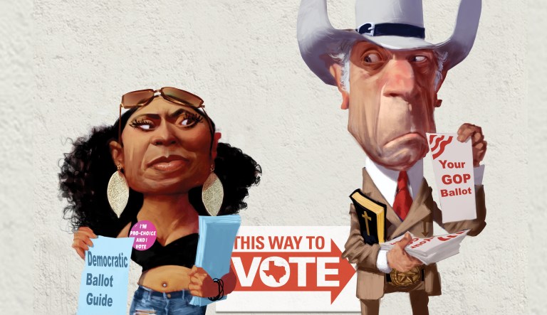 The battle for Texas