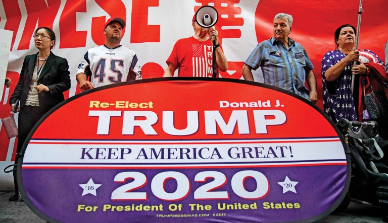 Trump is his own second-term agenda