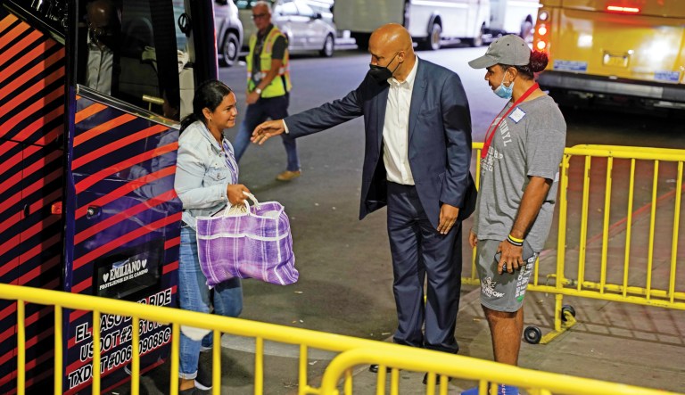 NYC pits homeless against immigrants