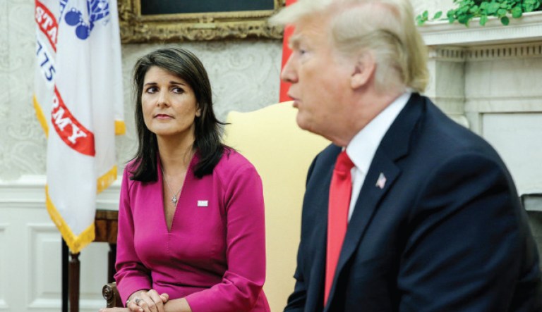 Nikki Haley’s chameleon candidacy