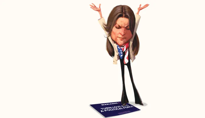 Faith healer: Marianne Williamson wants to restore the spirit of America