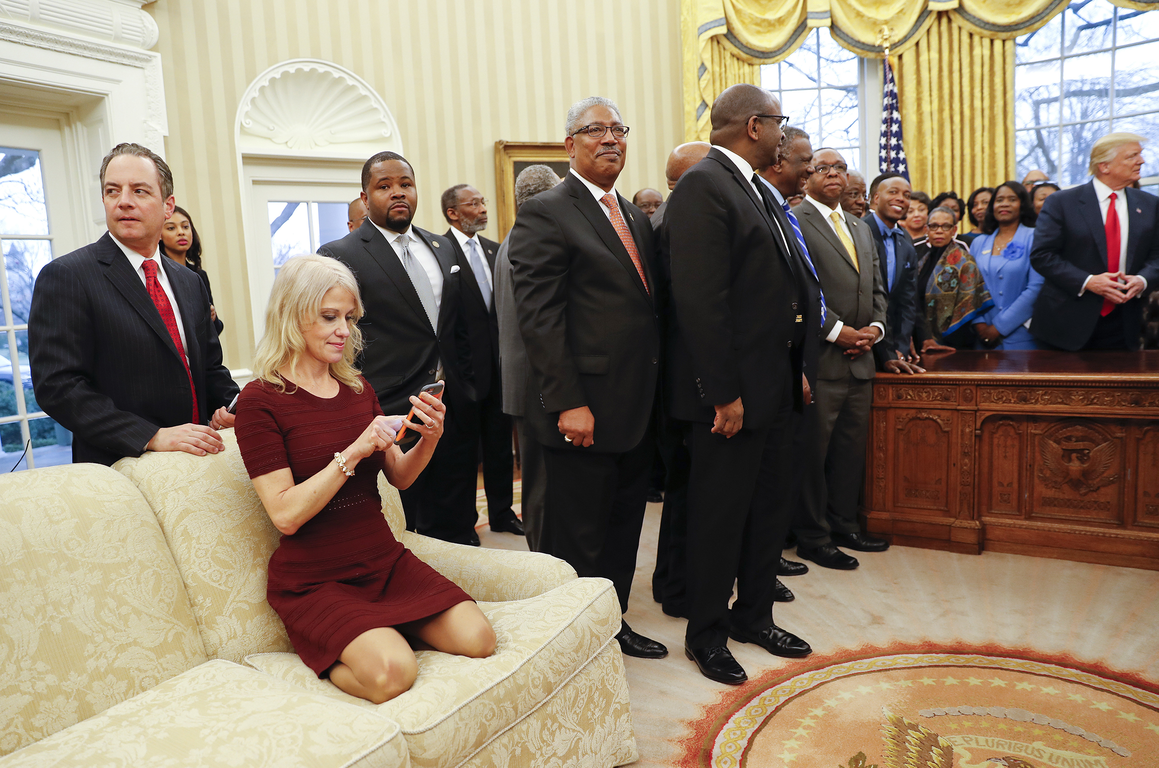 ‘Champion for women’ Rep. Cedric Richmond apologizes for joke about Kellyanne Conway kneeling on a couch