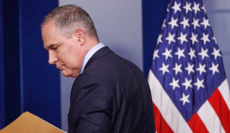 Critics say the EPA will fill the boards with corporate interests who support Pruitt's deregulatory agenda. (AP Photo/Pablo Martinez Monsivais)