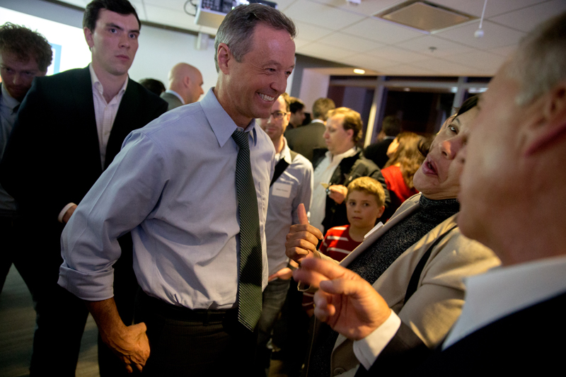 Draft Biden’s S.C. head signs up with O’Malley