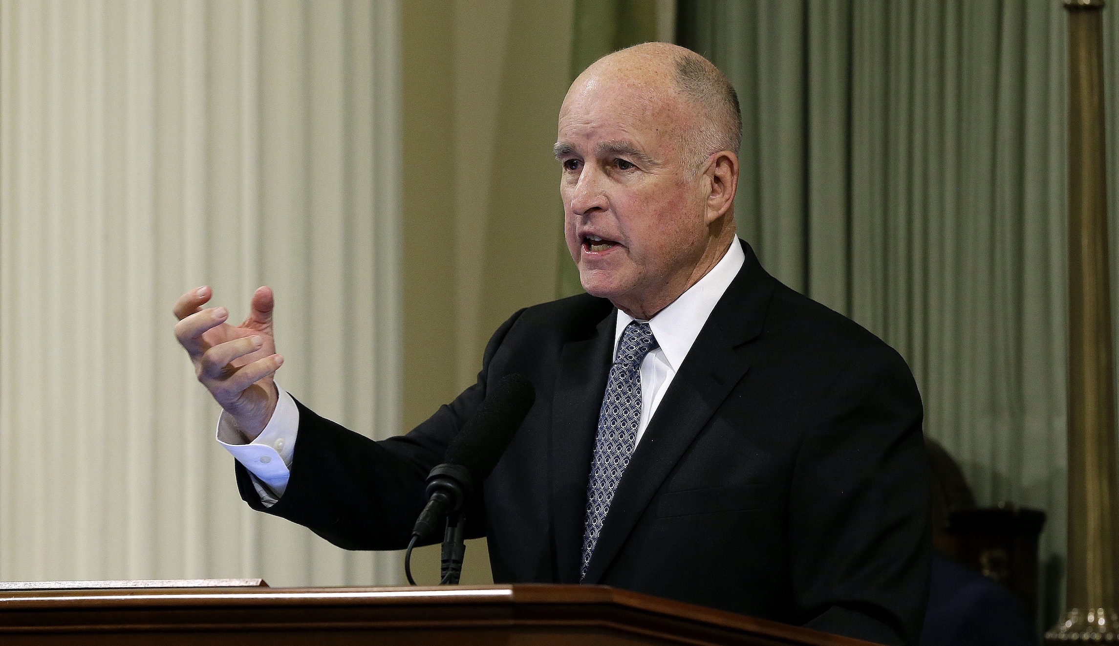 Jerry Brown: World, way of life ‘all are at immediate and genuine risk’
