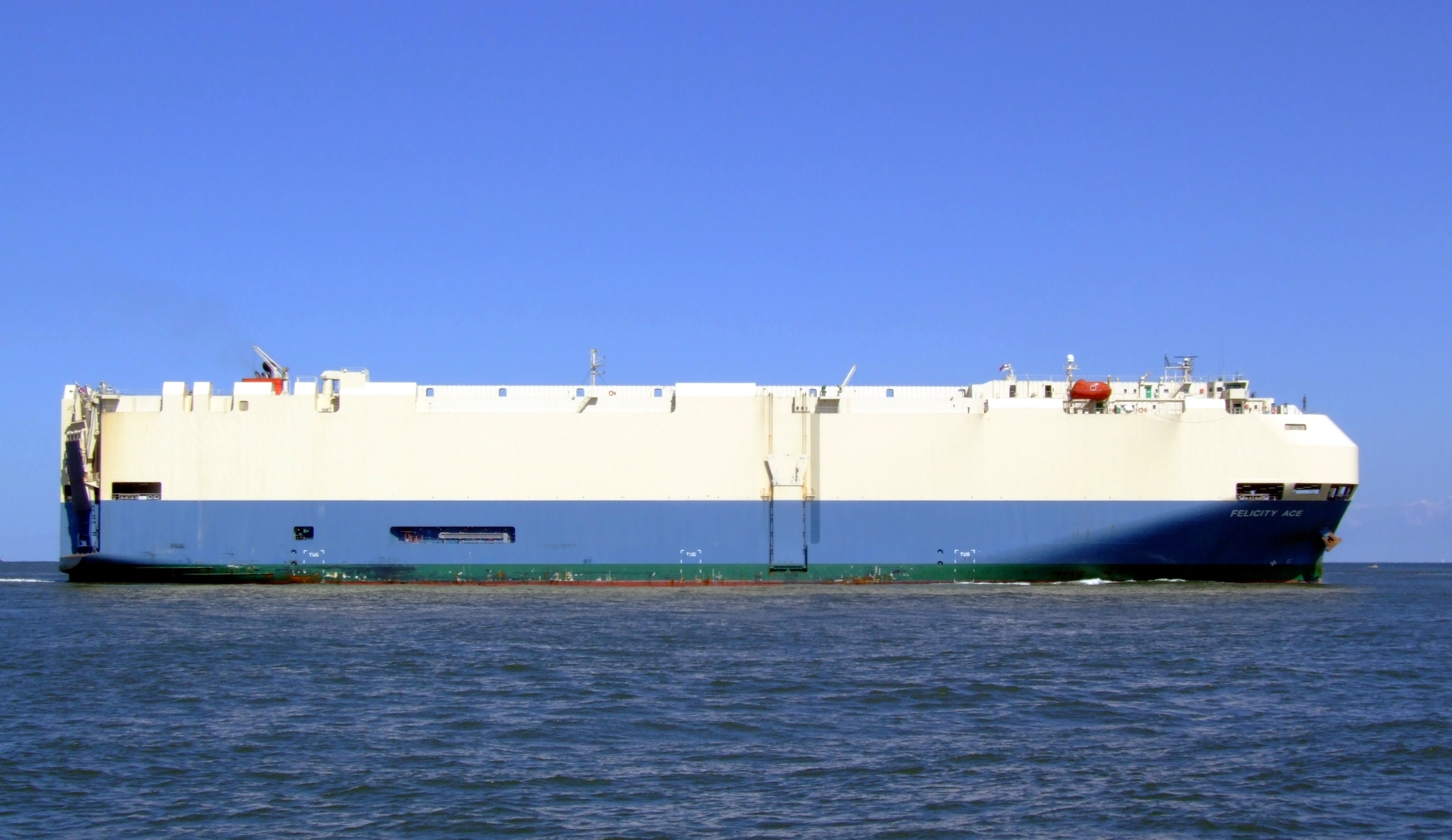 Ship carrying thousands of cars burning and adrift in Atlantic Ocean