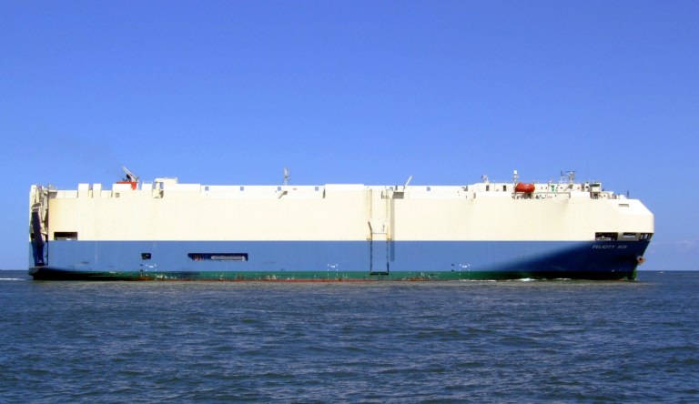 Transport ship with estimated $438 million of cargo sinks after catching fire