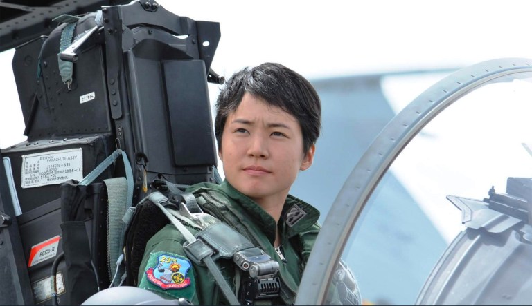 We’re glad Japan finally has a woman fighter pilot. Now they should get a grown-up military