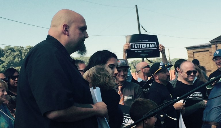 Lt. Gov. John Fetterman.