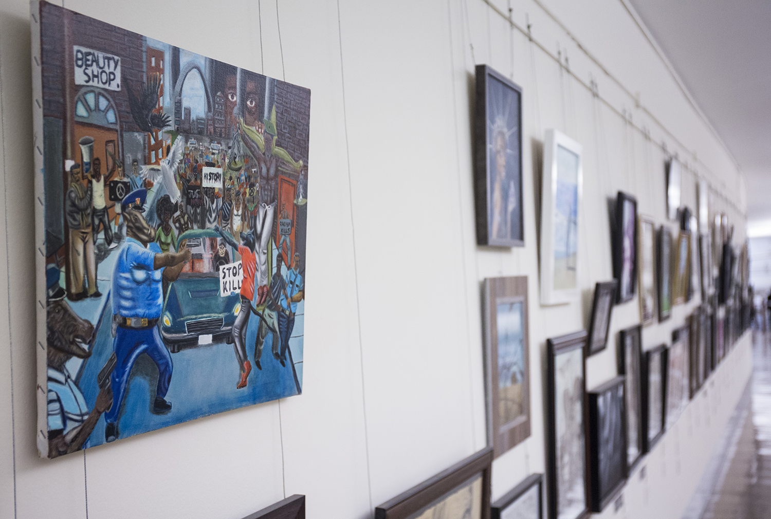 ‘Cops as pigs’ painting permanently removed from Capitol