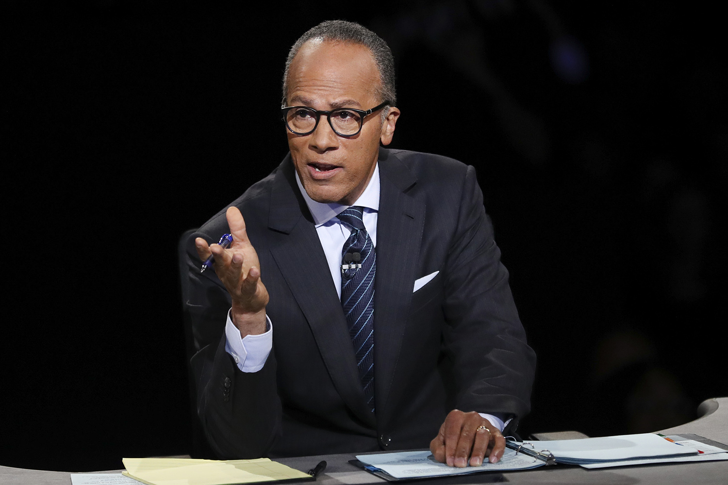 Trump walks back praise for Lester Holt: ‘He was OK’
