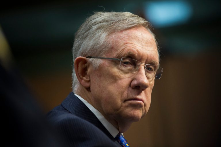 For as the world burns and the U.S. economy limps, Senate Majority Leader Harry Reid of Nevada and Senate Democrats are trying to chip away at two of America's most cherished freedoms. (Graeme Jennings/Examiner)