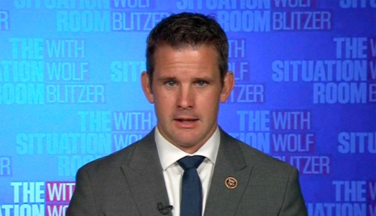 Republican Rep. Adam Kinzinger of Illinois said Monday it's 