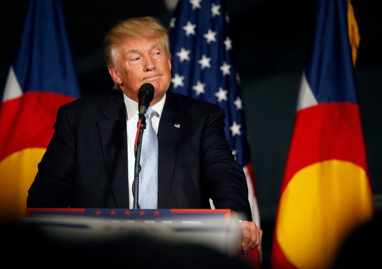 To combat the Islamic State, 'Wouldn't it be wonderful if we actually could get along with Russia and China?' he says.(AP Photo/Brennan Linsley)