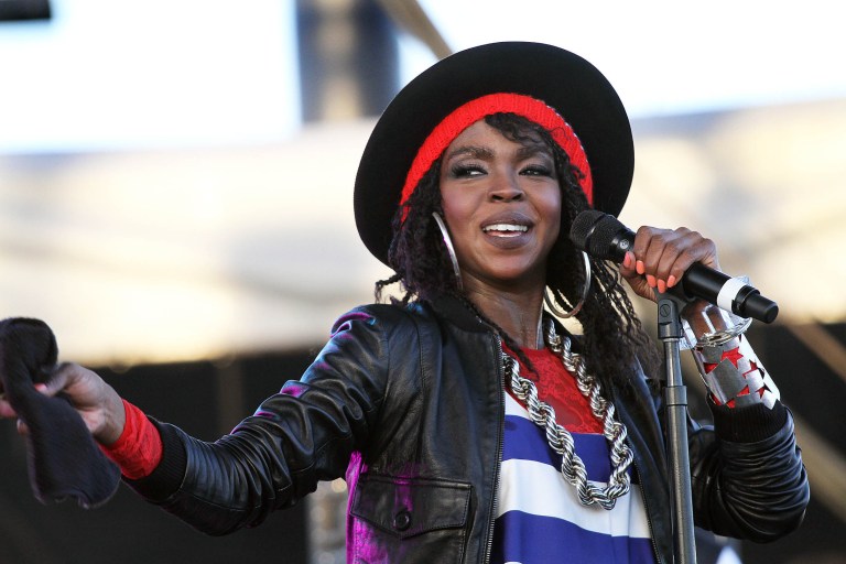 FILE - This April 15, 2011 file photo shows singer Lauryn Hill performing during the 12th Coachella Valley Music and Arts Festival in Indio, Calif. Hill faces sentencing in New Jersey on tax evasion charges. Hill pleaded guilty last June to not paying federal taxes on $1.8 million earned from 2005-2007. She faces a maximum one-year jail term on each of the three counts when she's sentenced Monday, April 22, 2013. (AP Photo/Spencer Weiner, file)