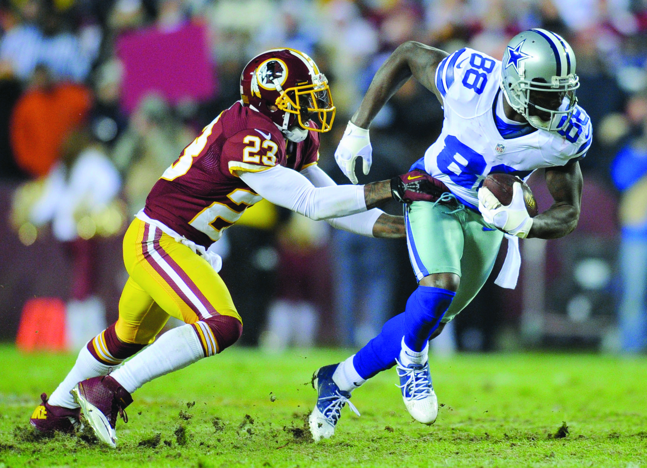 Redskins’ pass defense stymies Cowboys’ Romo, Bryant