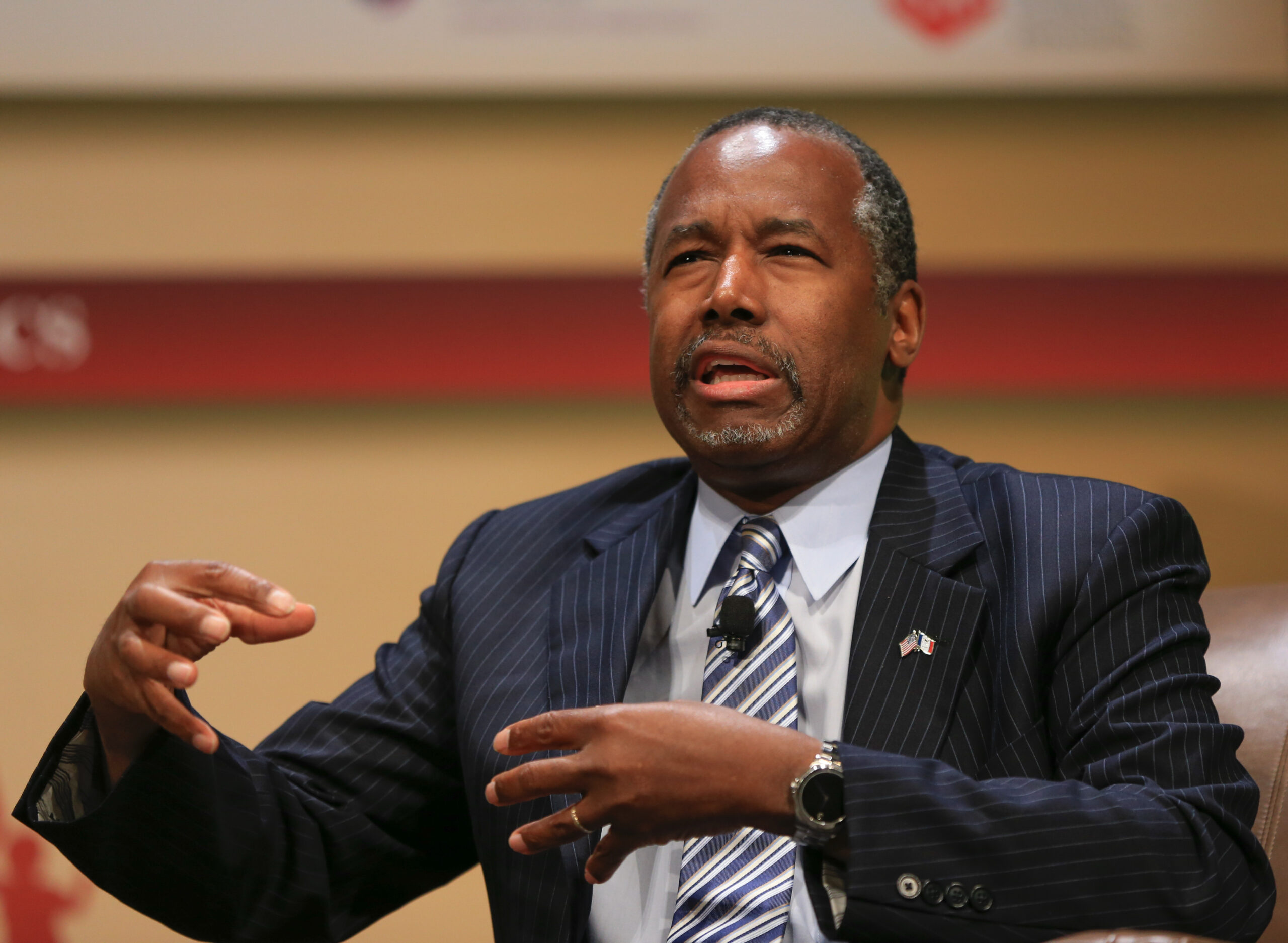 Ben Carson looks for attention without inflammatory comments