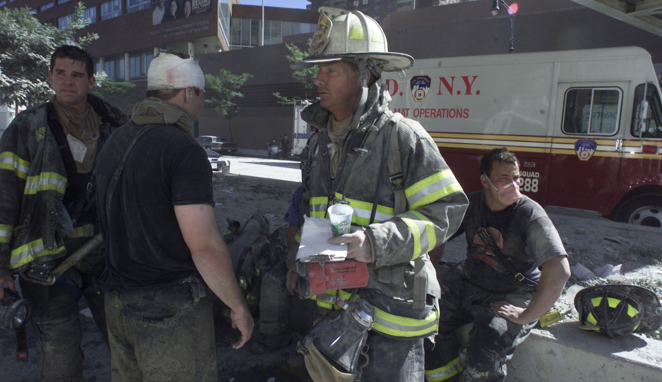 ‘It makes it a lot harder’: 9/11 first responder memorial vandalized in upstate New York