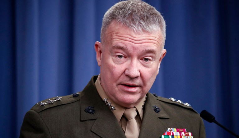 Marine Gen. Kenneth "Frank" McKenzie.