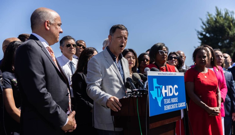 Texas lawmakers who fled try to pressure Senate Democrats on voting bills