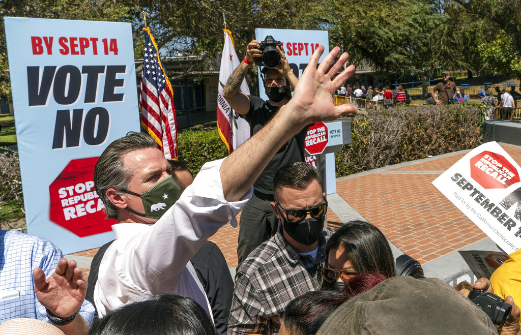 California Gov. Gavin Newsom rebuffs recall effort and keeps office