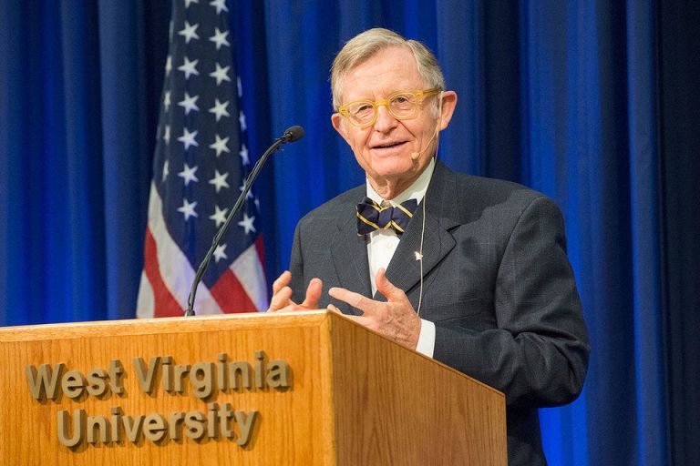 West Virginia University president spotted not wearing a mask after admonishing maskless students just days ago