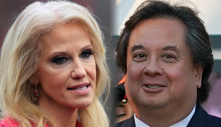 The Left laughs while George Conway emotionally abuses Kellyanne
