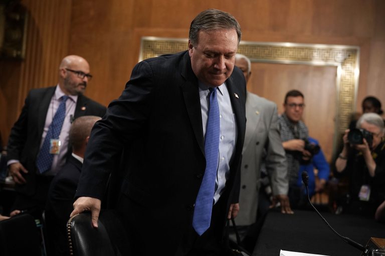 Pompeo Touts Administration’s Actions Against Kremlin in Senate Hearing