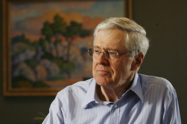 Charles Koch, head of Koch Industries. 