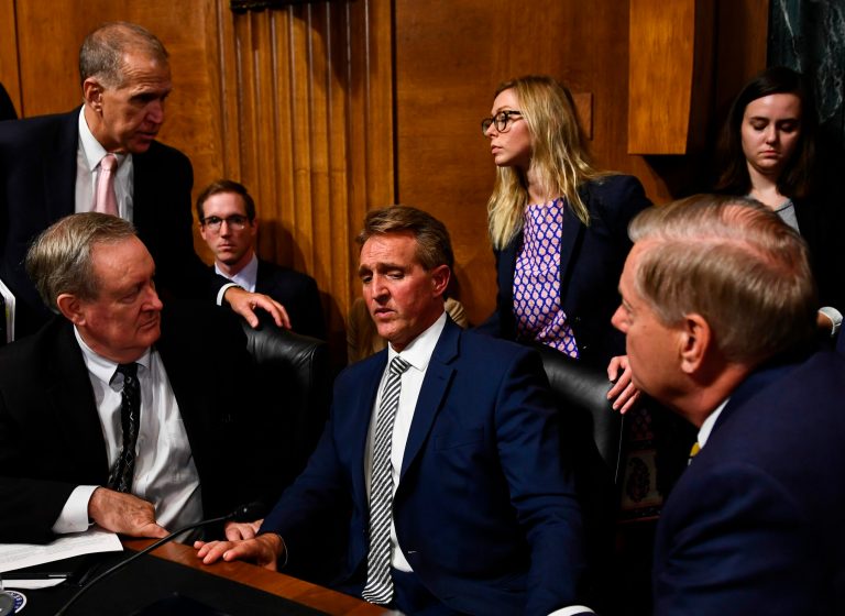 Flake Throws Judiciary Committee Into Chaos Ahead of Kavanaugh Vote