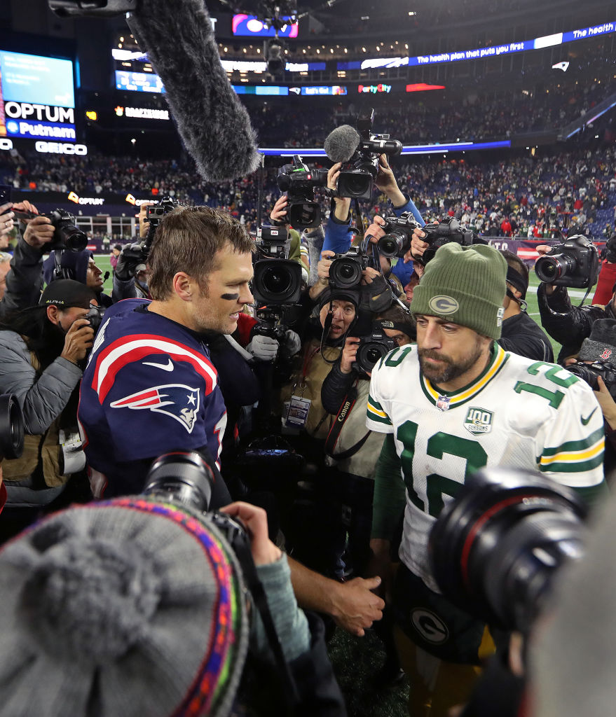 Green Bay Packers Vs. New England Patriots At Gillette Stadium