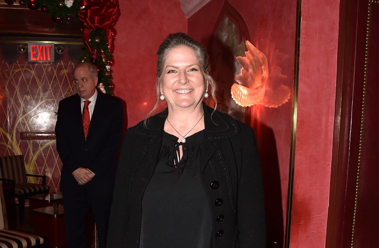 Felicia Taylor attends Anne Hearst McInerney, Jay McInerney and George Farias Host Christmas Cheer at Doubles Club on Dec. 13, 2019, in New York City.