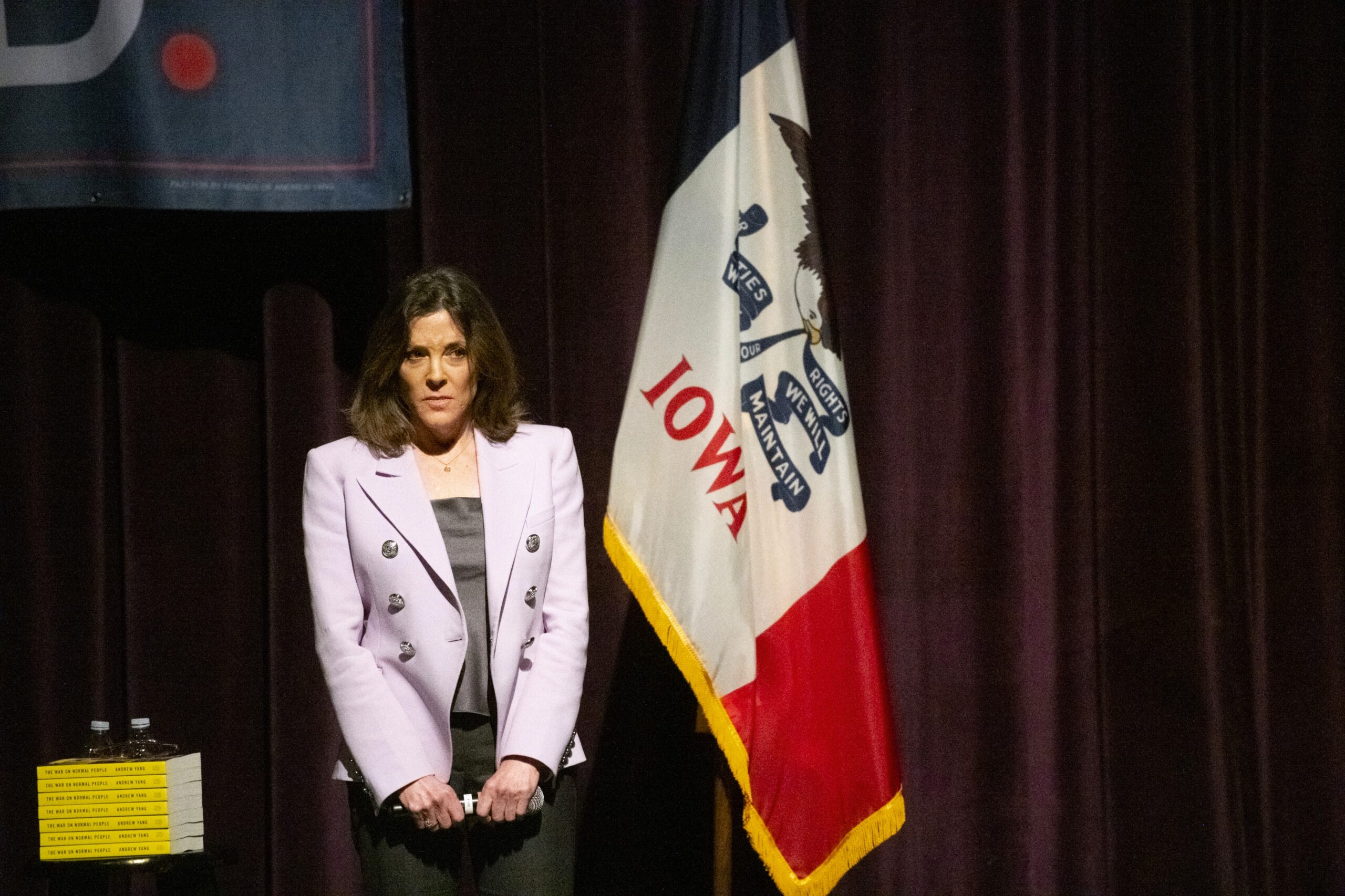Democratic Presidential Candidate Andrew Yang Campaigns In Southeastern Iowa