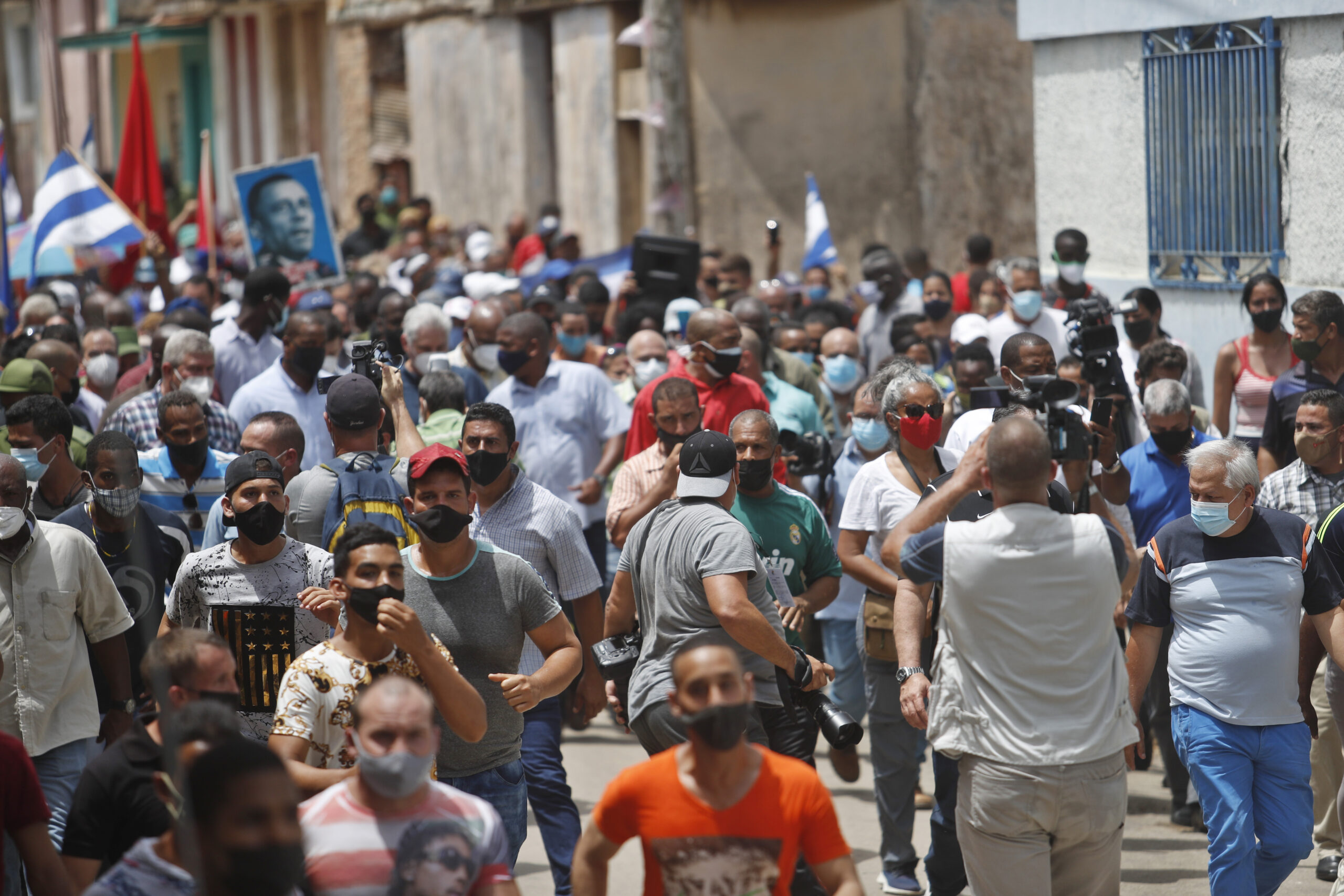 One dead, more than 100 unaccounted for amid anti-government protests in Cuba