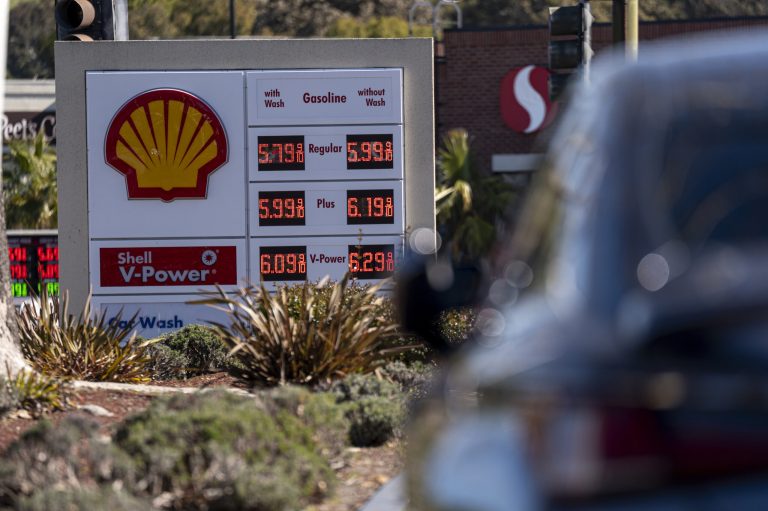 Americans filling up gas tanks in Mexico