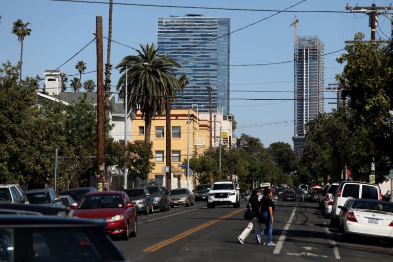‘Pro-life Spider-Man’ scales Ritz Carlton tower in Los Angeles: Video