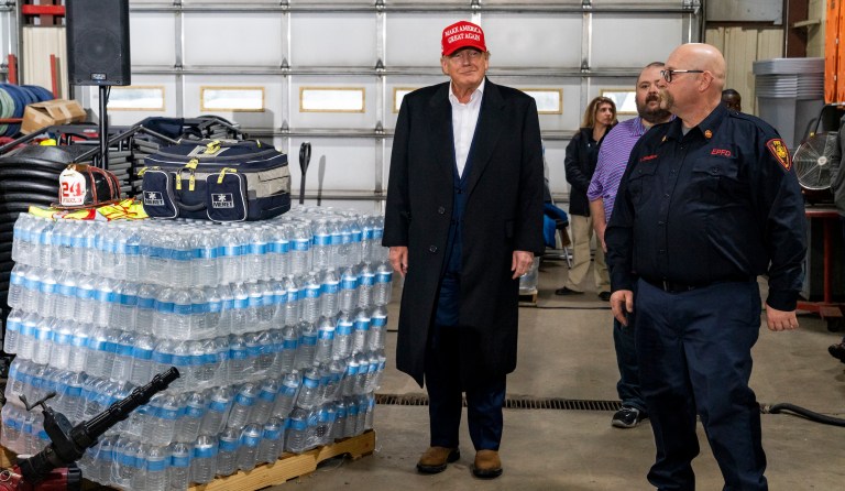 Ohio train derailment: Trump has a message for Biden from East Palestine — ‘Get over here’