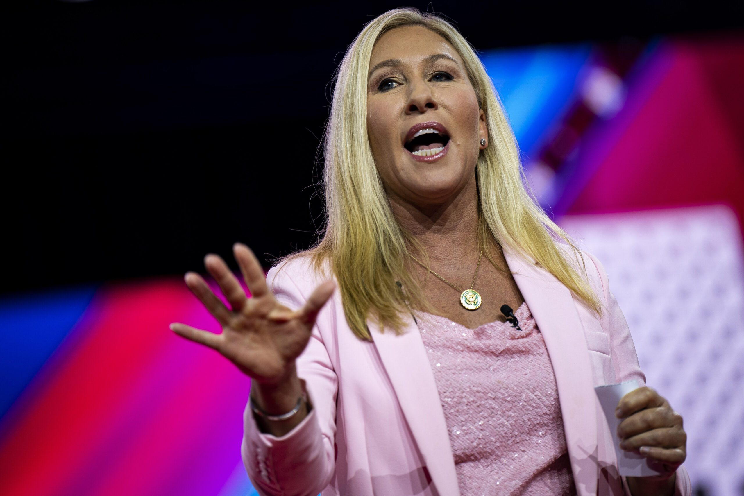 WATCH LIVE: Marjorie Taylor Greene to deliver speech on day two of Turning Point conference