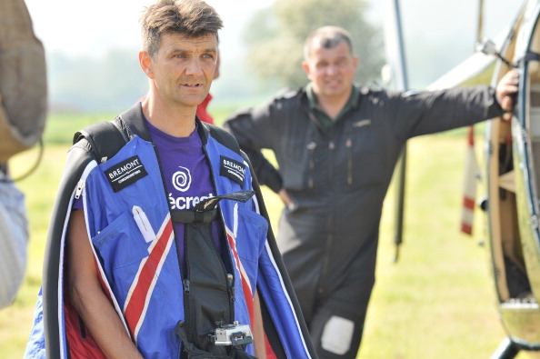 Stuntman Gary Connery Prepares For 3,000 Foot Base Jump Without Parachute