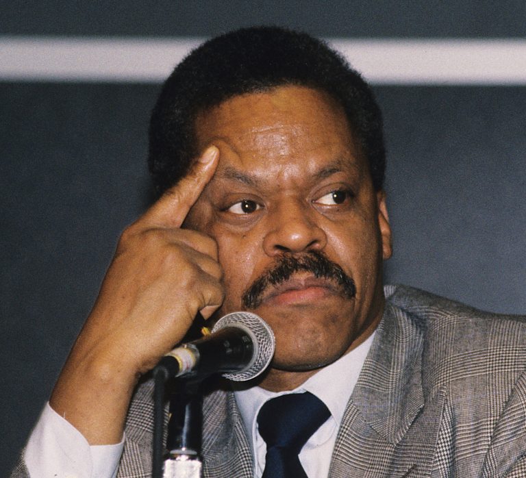 Bernard Shaw is photographed in New York City in 1990.