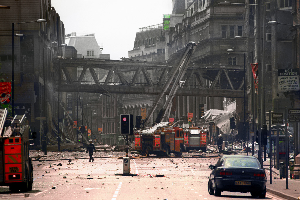 British authorities arrest suspect in 1996 Manchester IRA bombing