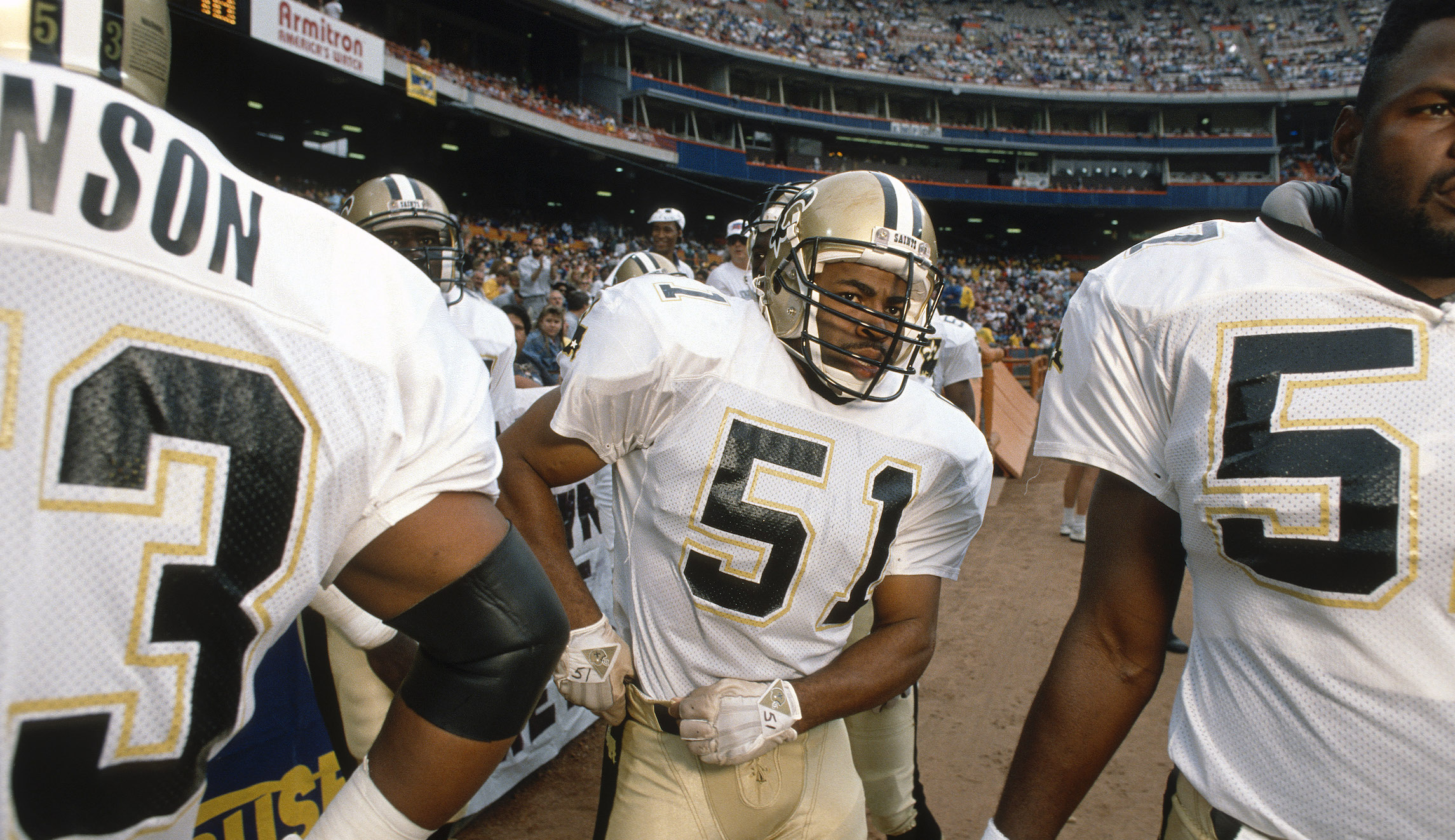Sam Mills’s work broke the mold for NFL linebackers