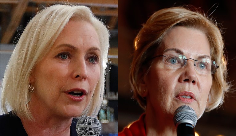 Kirsten Gillibrand and Elizabeth Warren