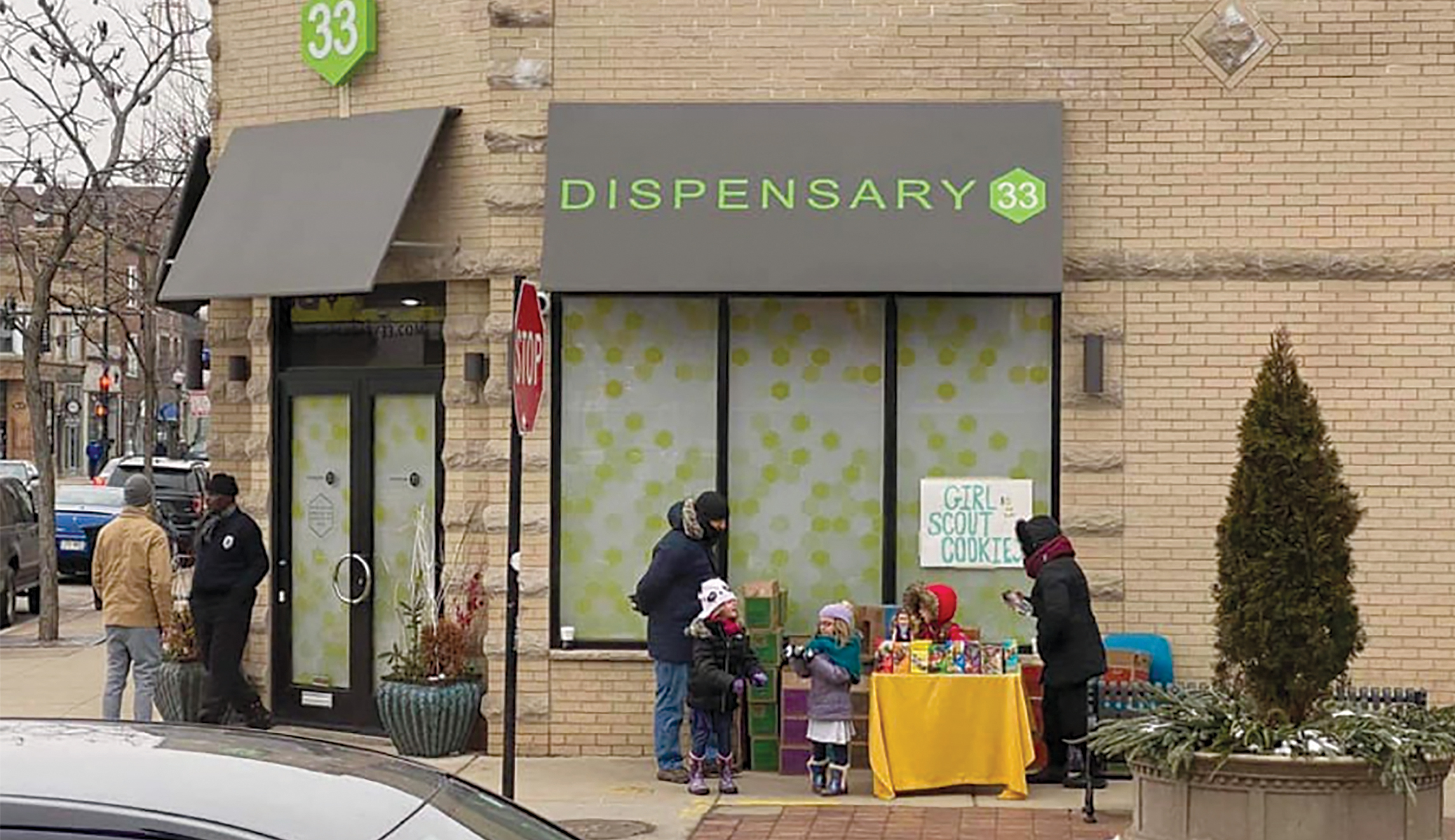The Girl Scouts are back in business