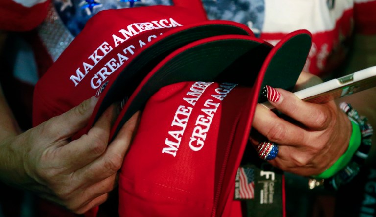 The Trump-Pence campaign have sold about 1 million MAGA hats.